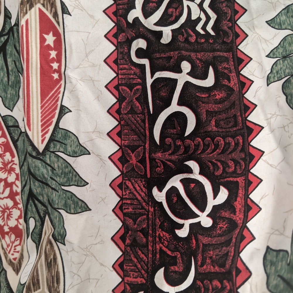 Authentic Hawaiian Button Down Shirt - Picture 2 of 4